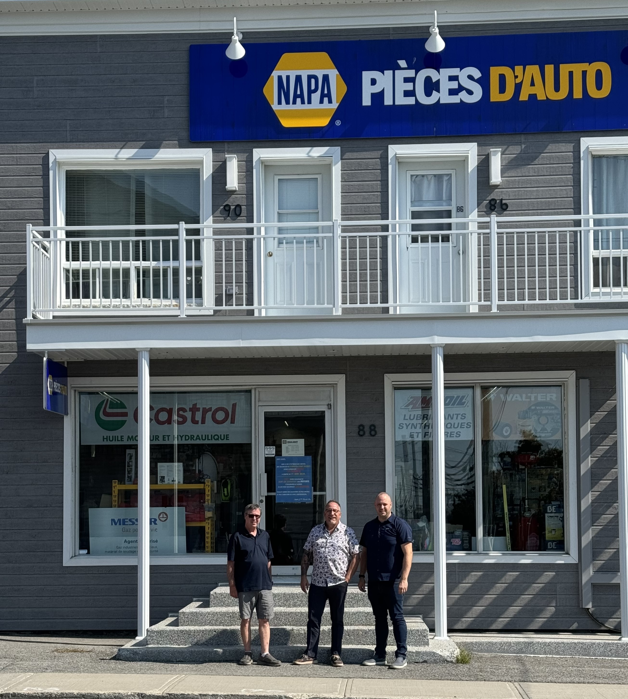 JP Racette NAPA pièces d’auto modernise sa place d’affaire dans la